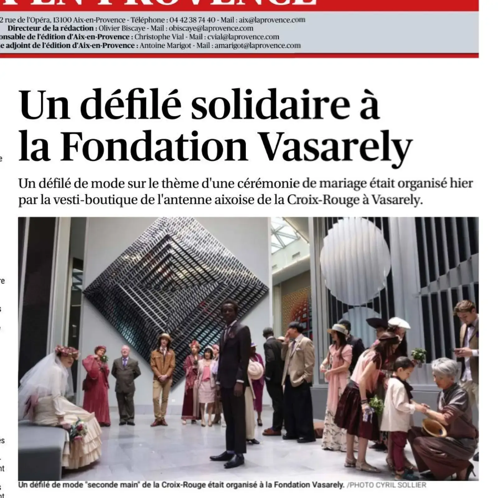 Instagram — Les coulisses du défilé